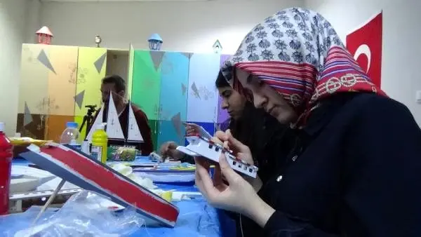 Üniversiteliler, Sinop'a özgü maket kotra yapıyor Üniversiteliler, Sinop'a özgü maket kotra yapıyor