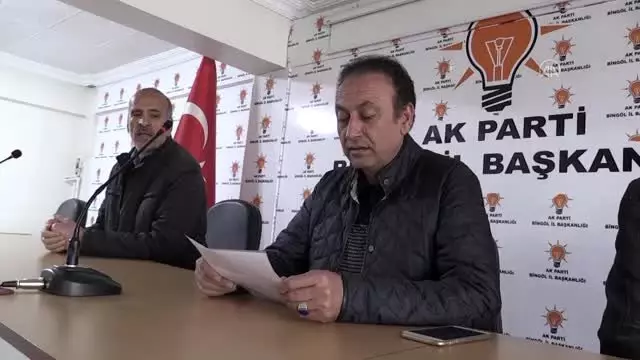 AK Parti Bingöl teşkilatından CHP'li Özkoç'a tepki AK Parti Bingöl teşkilatından CHP'li Özkoç'a tepki