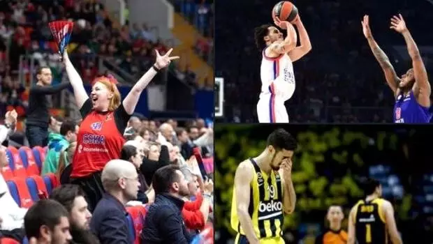 Anadolu Efes, Euroleague'de doludizgin! Fenerbahçe Beko, Rusya'da kayıp...