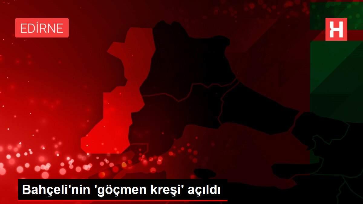 Bahçeli'nin 'göçmen kreşi' açıldı Bahçeli'nin 'göçmen kreşi' açıldı