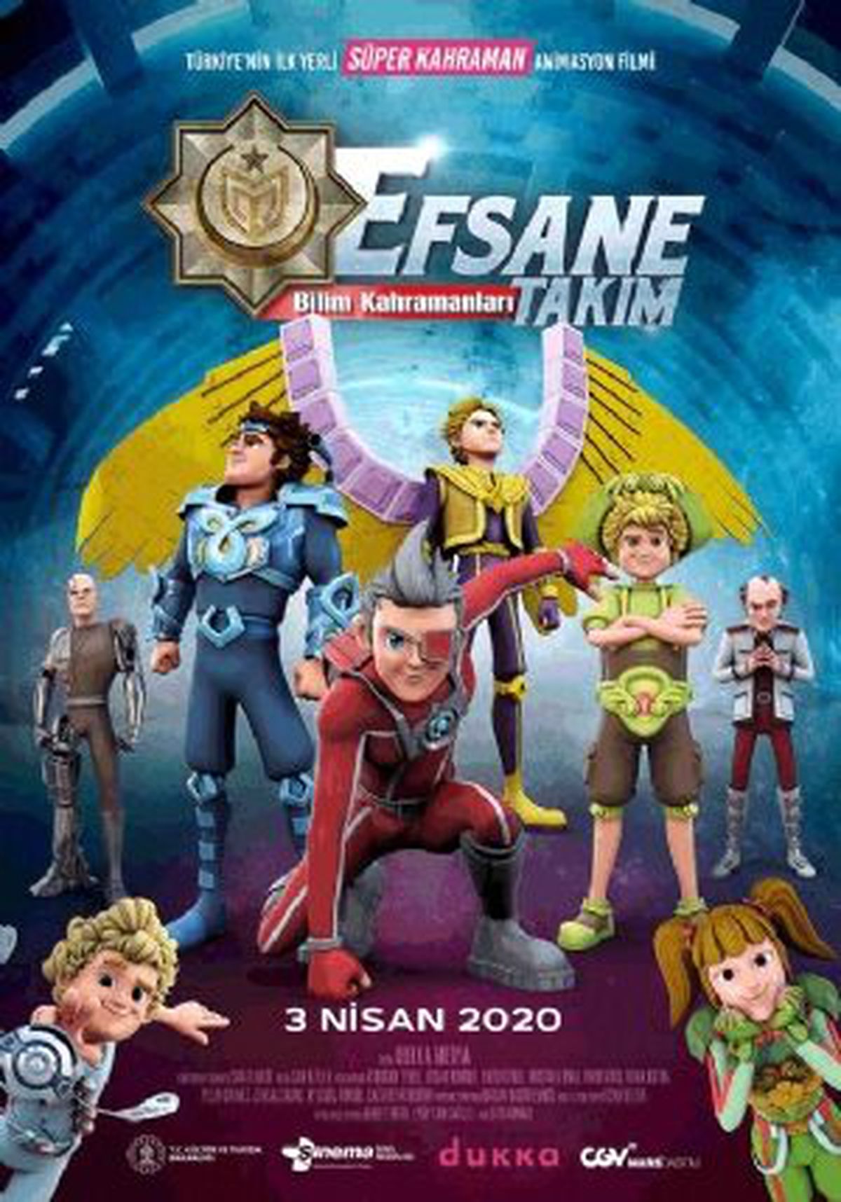 Efsane Takım Bilim Kahramanları Filmi
