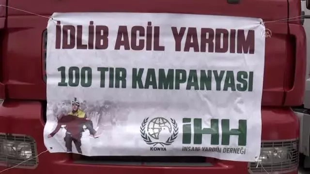 Konya İHH, Suriyeliler için İdlib'de konutlar yapacak