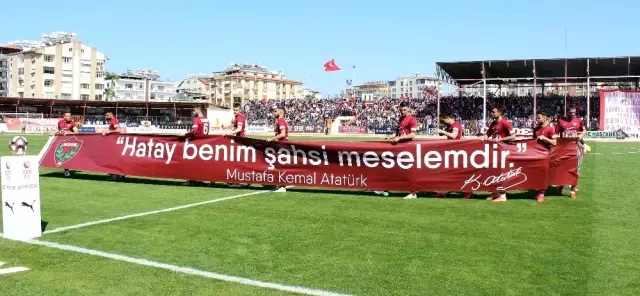 TFF 1. Lig: Hatayspor: 0 - BB Erzurumspor: 0