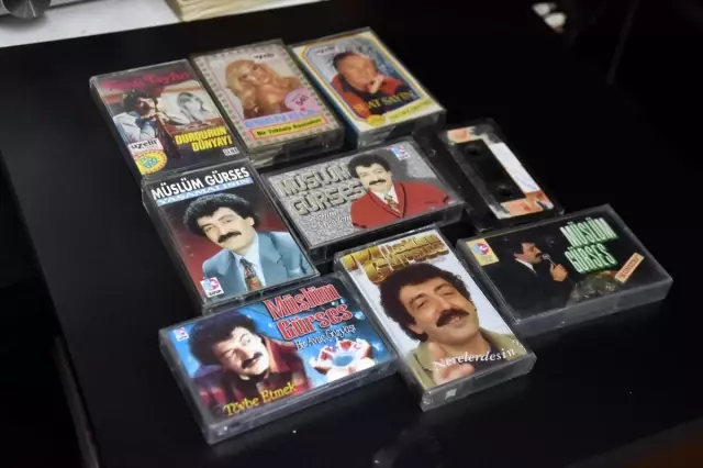 Adıyamanlı kaporta ustasının plak ve kaset merakı Adıyamanlı kaporta ustasının plak ve kaset merakı