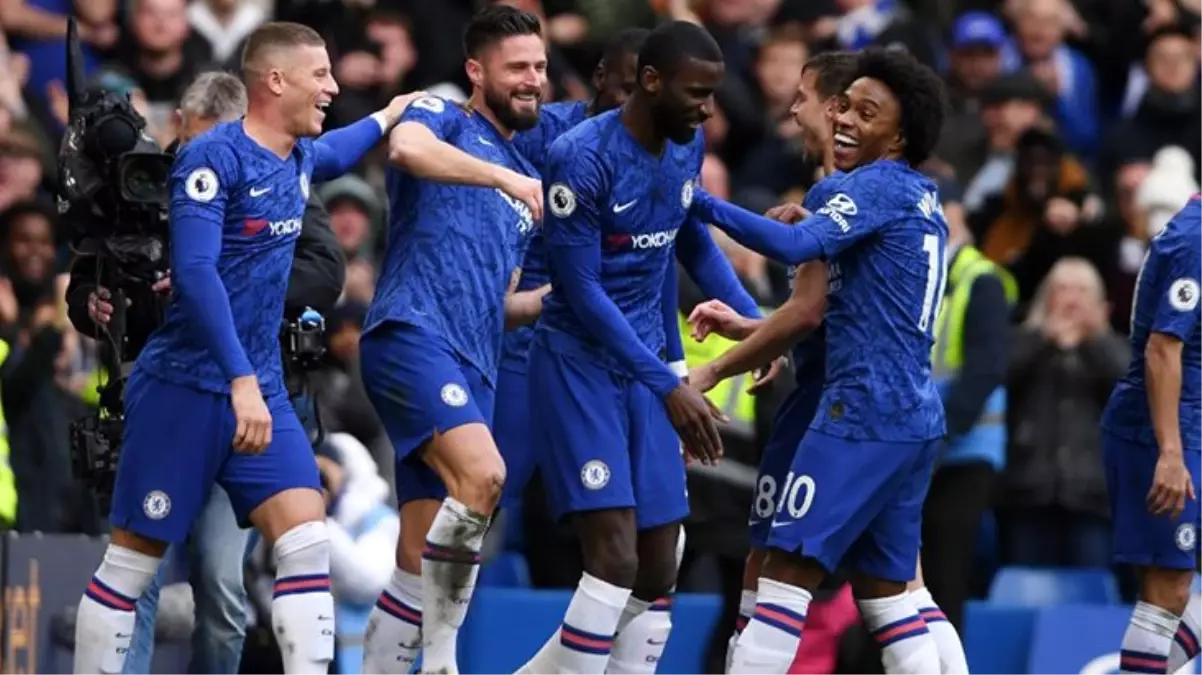 Chelsea, Everton�ı 40 mağlup etmeyi başardı Haberler Spor