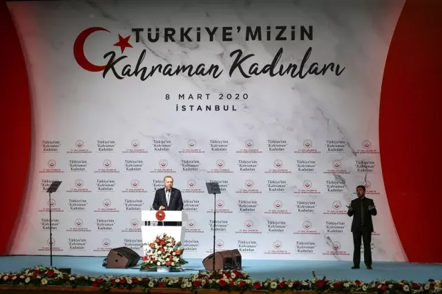 Cumhurbaşkanı Erdoğan, 'Türkiye'nin Kahraman Kadınları' programında konuştu: (4) Cumhurbaşkanı Erdoğan, 'Türkiye'nin Kahraman Kadınları' programında konuştu: (4)