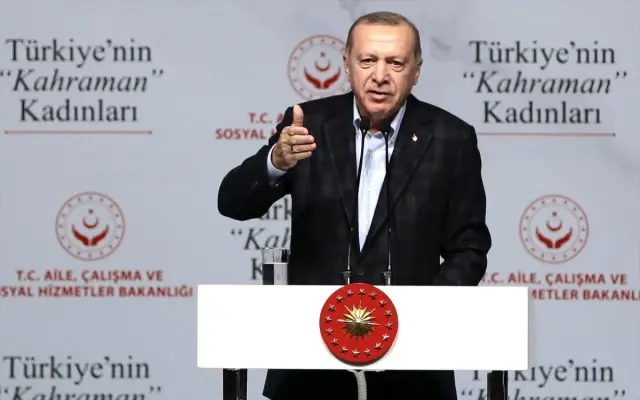 Cumhurbaşkanı Erdoğan, 'Türkiye'nin Kahraman Kadınları' programında konuştu: (4) Cumhurbaşkanı Erdoğan, 'Türkiye'nin Kahraman Kadınları' programında konuştu: (4)