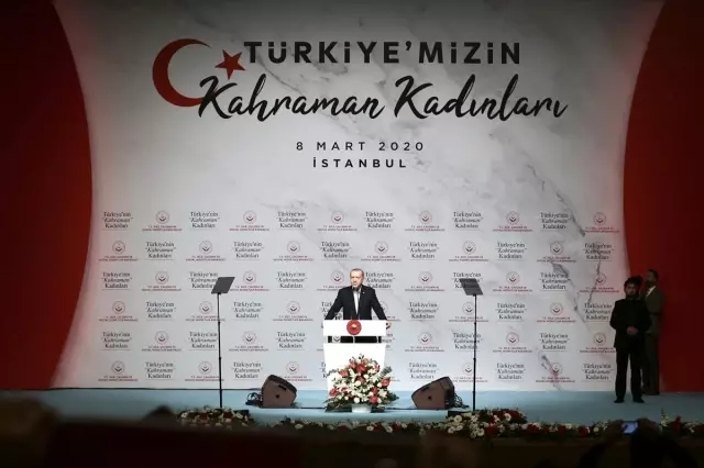 Cumhurbaşkanı Erdoğan, 'Türkiye'nin Kahraman Kadınları' programında konuştu: (4) Cumhurbaşkanı Erdoğan, 'Türkiye'nin Kahraman Kadınları' programında konuştu: (4)