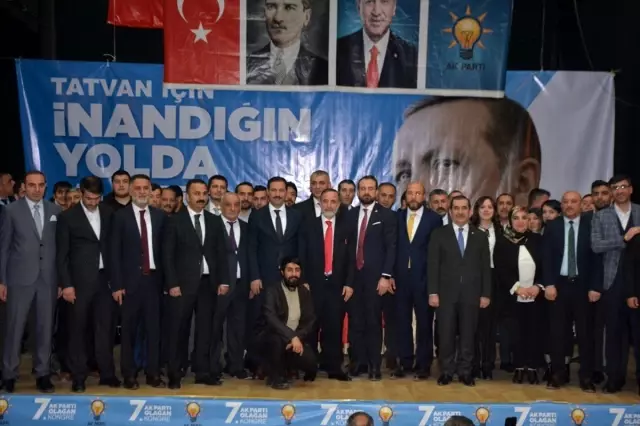 AK Parti Tatvan 7. Olağan İlçe Kongresi AK Parti Tatvan 7. Olağan İlçe Kongresi