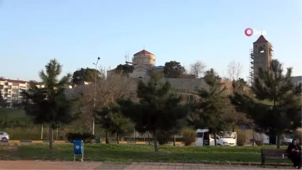 Ayasofya Camisi'nde restorasyon çalışmaları sürüyor