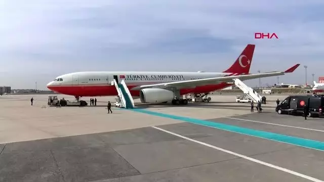 CUMHURBAŞKANI ERDOĞAN BRÜKSEL'E GİTTİ.