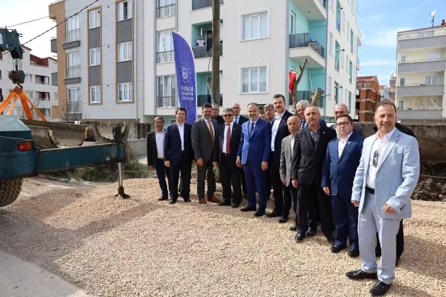 Demirtaş'ta su kanalı çilesi bitiyor Demirtaş'ta su kanalı çilesi bitiyor