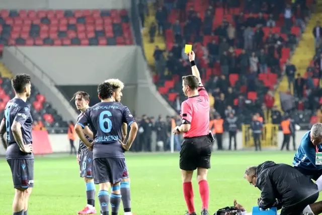 Trabzonspor, Gaziantep maçında kural hatası yapıldığı gerekçesiyle TFF’ye başvurdu