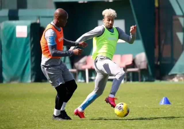 Trabzonspor'da Pereira ve Hosseini takımla çalıştı