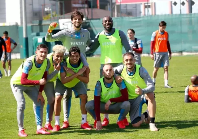 Trabzonspor'da Pereira ve Hosseini takımla çalıştı