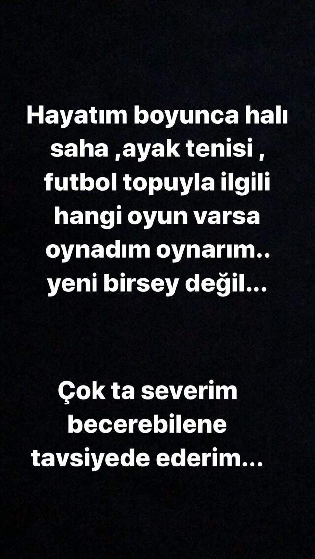 Arda Turan'dan halı saha açıklaması: Becerebilene tavsiye ederim