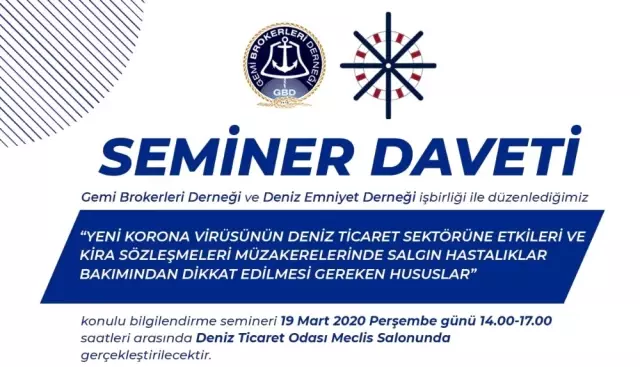 Koronavirüsün denizlere etkisi masaya yatırılacak Koronavirüsün denizlere etkisi masaya yatırılacak
