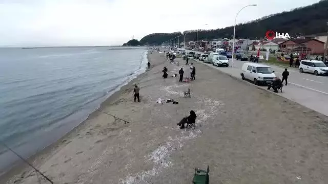 Yüzlerce sportif olta balıkçısı turnuvada Karacabey'de buluştu