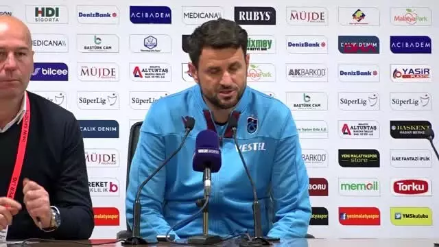 SPOR BtcTurk Yeni Malatyaspor - Trabzonspor maçının ardından SPOR BtcTurk Yeni Malatyaspor - Trabzonspor maçının ardından