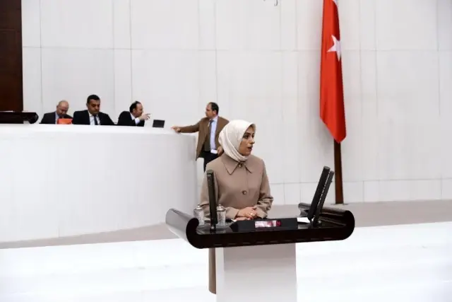 AK Parti MKYK Üyesi ve Erzurum Milletvekili Zehra Taşkesenlioğlu Ban, TBMM genel kurulunda konuştu AK Parti MKYK Üyesi ve Erzurum Milletvekili Zehra Taşkesenlioğlu Ban, TBMM genel kurulunda konuştu