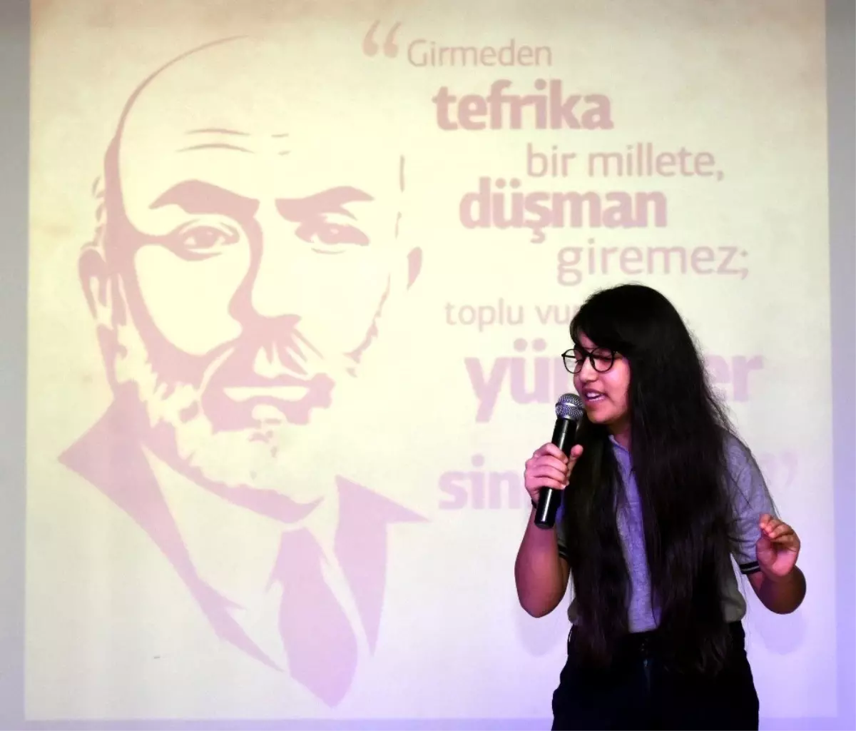 Aliağa'da İstiklal Marşı'nın kabulü ve Mehmet Akif Ersoy'u anma programı