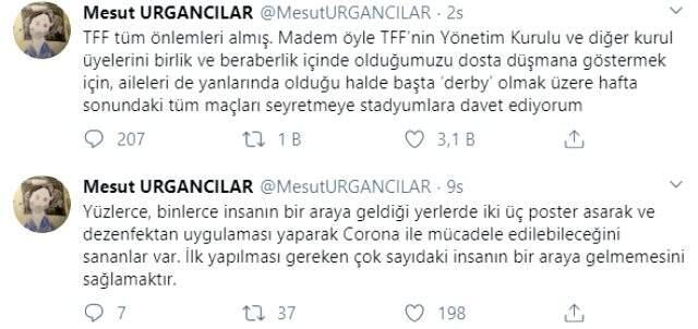 Beşiktaş'tan TFF'ye derbi çağrısı: Ailelerinizi de alın gelin