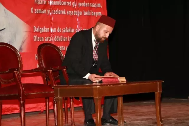 Kırıkkale'de İstiklal Marşı'nın kabulünün 99. yıl dönümü kutlandı