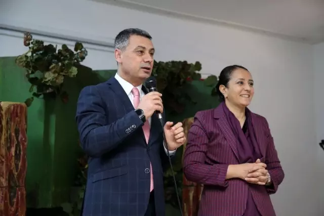 Milli sporcular Gölbaşı'nda öğrencilerle buluştu