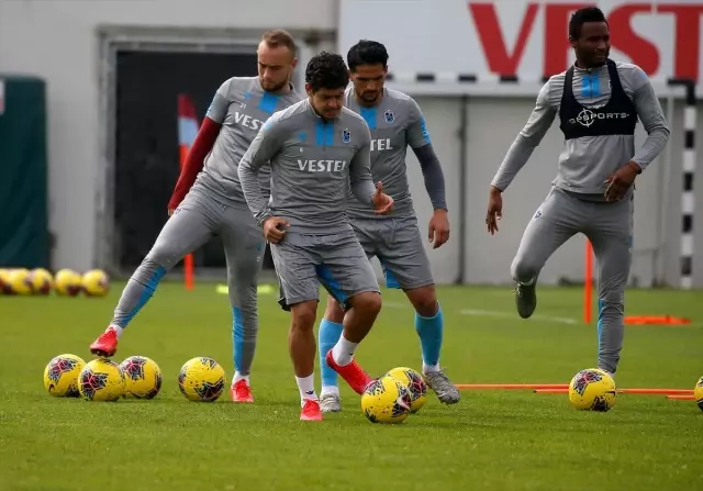 Trabzonspor, Medipol Başakşehir maçının hazırlıklarına başladı