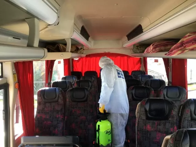 Beykoz'da korona virüsüne karşı ilaçlama seferberliği devam ediyor Beykoz'da korona virüsüne karşı ilaçlama seferberliği devam ediyor