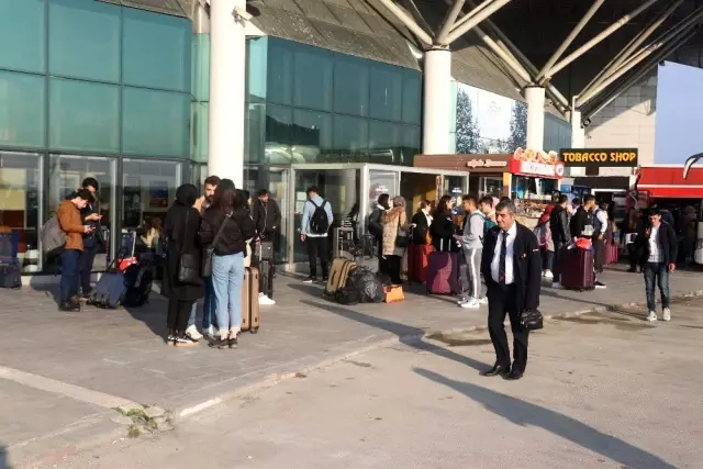 Bolu'da okulların tatili otogarda yoğunluk oluşturdu