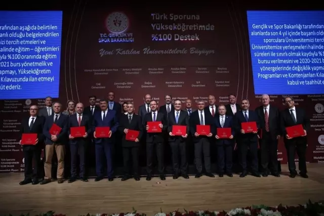 HKÜ'den spora ve sporcuya destek