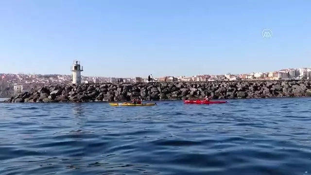 Bisikletle ayrıldığı İsveç'e kanoyla dönüyor Bisikletle ayrıldığı İsveç'e kanoyla dönüyor