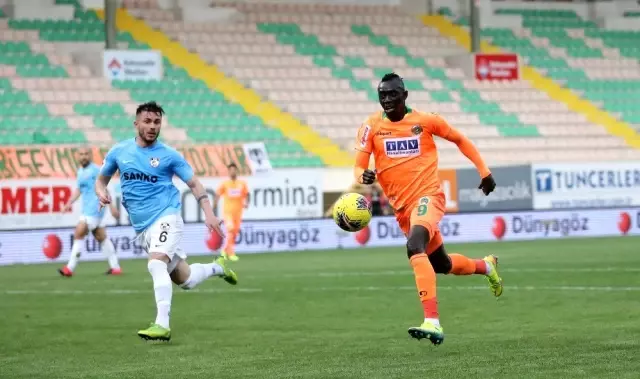 Süper Lig: Alanyaspor: 1 - Gaziantep FK: 0 (ilk yarı) Süper Lig: Alanyaspor: 1 - Gaziantep FK: 0 (ilk yarı)