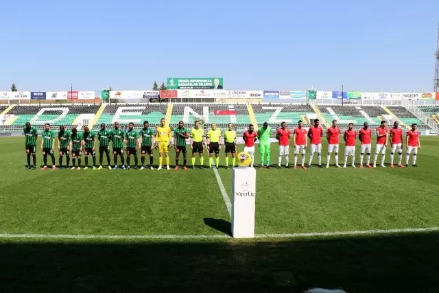 Süper Lig: Denizlispor: 0 - Gençlerbirliği: 0 (İlk yarı) Süper Lig: Denizlispor: 0 - Gençlerbirliği: 0 (İlk yarı)