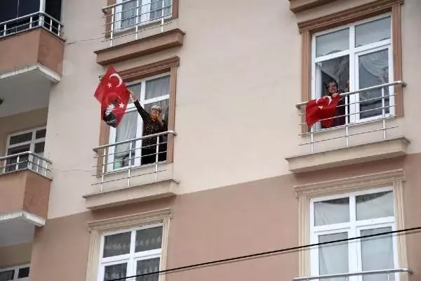 57'nci Alay korteji, Keşan'a ulaştı 57'nci Alay korteji, Keşan'a ulaştı