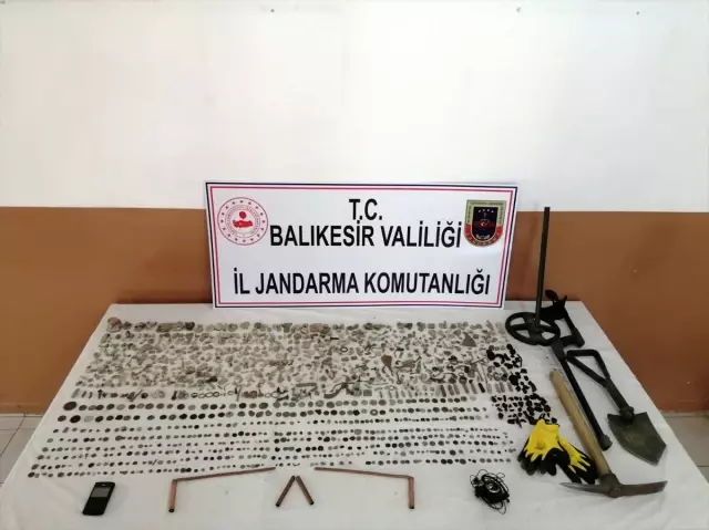 Erdek'te tarihi eser operasyonunda bir şüpheli yakalandı