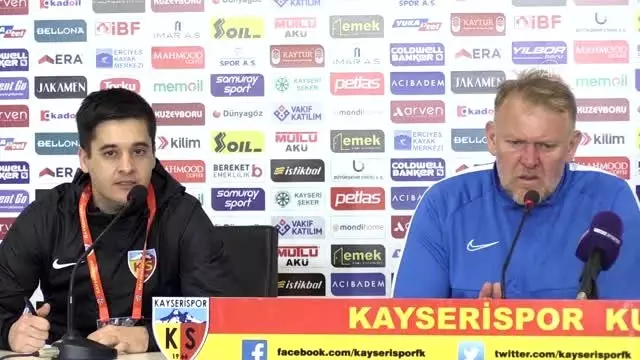 Hes Kablo Kayserispor - BtcTurk Yeni Malatyaspor maçının ardından Hes Kablo Kayserispor - BtcTurk Yeni Malatyaspor maçının ardından