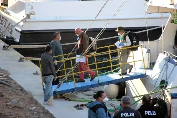 Kos adasında mahsur kalan Türkler Bodrum'a döndü