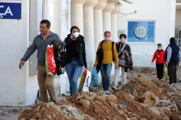 Kos adasında mahsur kalan Türkler Bodrum'a döndü