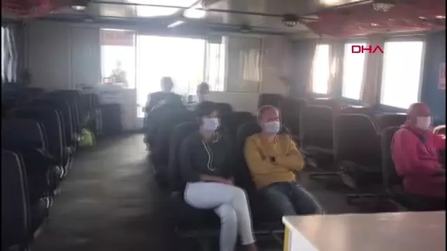 MUĞLA Kos adasında mahsur kalan Türkler Bodrum'a döndü