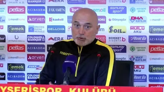 SPOR Hes Kablo Kayserispor - BtcTurk Yeni Malatyaspor maçının ardından SPOR Hes Kablo Kayserispor - BtcTurk Yeni Malatyaspor maçının ardından