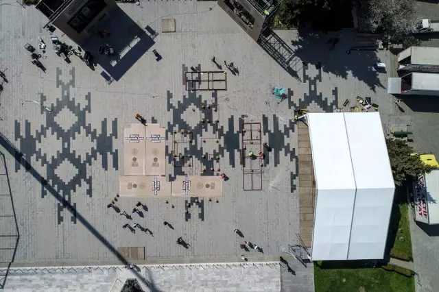 Tarihi yarımada 'Büyük Zafer'in 105'inci yılına hazırlanıyor Tarihi yarımada 'Büyük Zafer'in 105'inci yılına hazırlanıyor