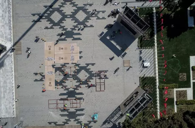 Tarihi yarımada 'Büyük Zafer'in 105'inci yılına hazırlanıyor Tarihi yarımada 'Büyük Zafer'in 105'inci yılına hazırlanıyor
