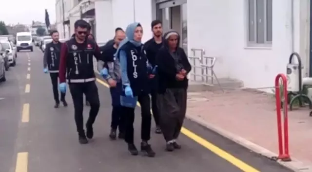 Torbacı kadın tutuklandı