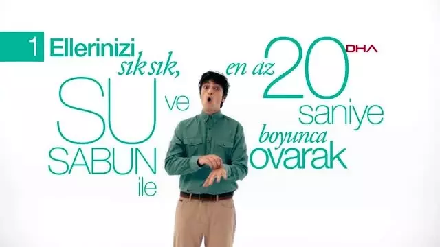 ANKARA Koronavirüse karşı yeni kamu spotu ANKARA Koronavirüse karşı yeni kamu spotu