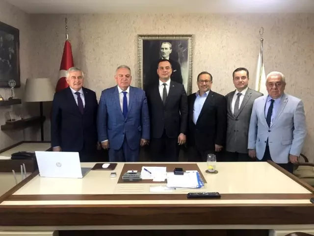ATB'den Tariş Pamuk ve Yağlı Tohumlar Birliği Başkanı Aydın'a ziyaret