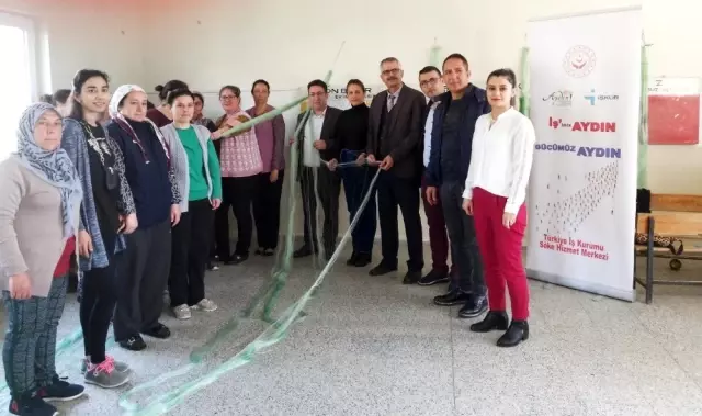 Aydınlı kadınlar balık ağı örmeyi öğrenecek