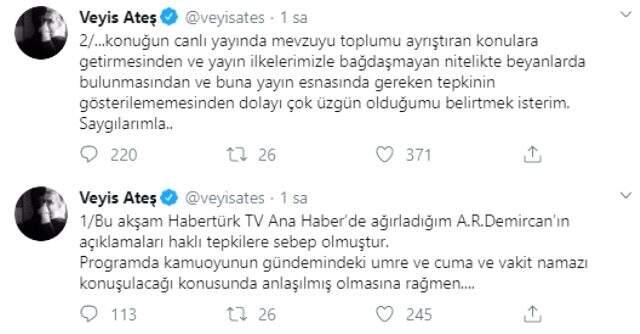 İlahiyatçı Ali Rıza Demircan'dan tepki çeken koronavirüs sözleri