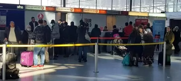 Almanya'dan Türkiye'ye dönüşler başladı Almanya'dan Türkiye'ye dönüşler başladı